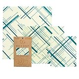 Bee's Wrap Sustainable Reusable Food Storage Everybody's Teal Assorted 3 Pack