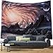 SENYYI Galaxy Tapestry Wall Hanging Mountain Tapestry Night Sky and Shining Stars Tapestry Outer Space Home Decor for Room (51.2 x 59.1 inches)