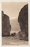 Real Photo Postcard Entrance to Golden Canyon in Death Valley, California~92611