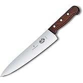 Victorinox 5.2000.25 Chef's Knife, Brown, 14.8 x 3.0 x 0.6 inches (37.4 x 7.5 x 1.6 cm)