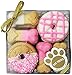 Claudia's Canine Bakery Pink Passion Assortment of Gourmet Dog Cookies, 7oz