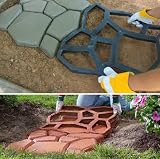 GOTOTOP 43cm Concrete Paving Mould Garden Path Stone Walkway DIY Plastic Mould view 4