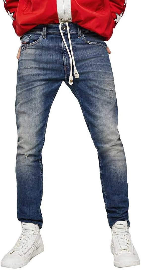 Amazon ディーゼル Diesel メンズ デニムパンツ ジョグジーンズ スリムスキニー 00se3d0870m 40inch インディゴブルー 01 ジーンズ 通販