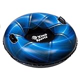 Premium Inflatable Snow Tube, Large 42 inch Diameter, Heavy Duty Design to Provide Hours of Fun