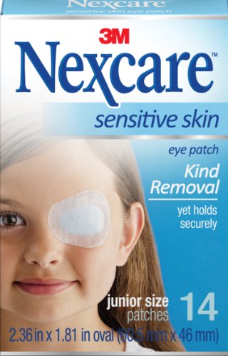 Nexcare Sensitive Skin Junior Orthoptic Eyepatch (Pack of 3)