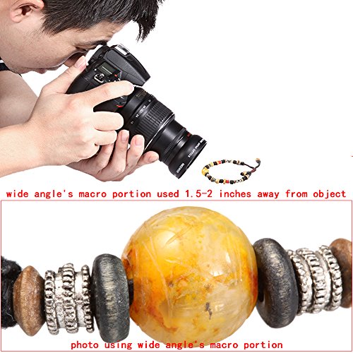 Neewer® 52MM Wide Angle Lens with Macro for NIKON DSLR
