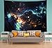 Leofanger Galaxy Tapestry Wall Hanging Landscape Planet Tapestry Space Tapestry Moon Tapestry Milky Way Tapestry Night Starry Sky Tapestry Universe Tapestry Trippy Tapestry Psychedelic Wall Art