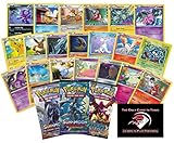 100 Pokemon Cards Plus a Bonus 10 Card Sealed Booster Pack and Learn to Play Pokemon Starter Set with Instructions