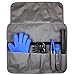 8 Piece Ultimate Smoker & BBQ Tool Set - Non-Stick Grill Mats, Grilling Gloves, Meat Shredder Claws, Basting Brush, and Tongs with Reusable Travel & Storage Case