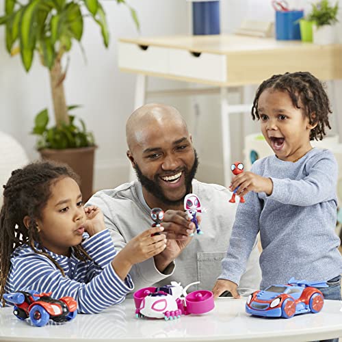 Marvel Spidey and His Amazing Friends Team Spidey Change ‘N Go Riders