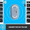 Logitech Pebble Wireless Mouse with Bluetooth or 2.4 GHz Receiver, Silent, Slim Computer Mouse with Quiet Clicks, for…