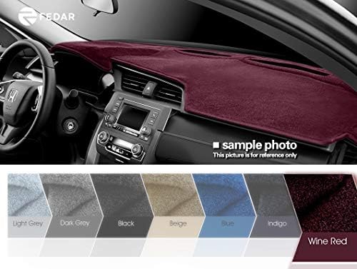 Fedar 2008-2014 Mitsubishi Lancer with Large Display Dashboard Cover Mat Pad-Indigo