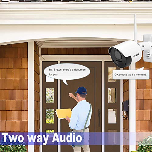 CTVISON Add-on Camera | Wireless Security Rechargeable Battery Camera, 100ft Night Vision, Indoor/Outdoor, HD Video, 2-Way Audio (1 Add On Camera) - Thumbnail 4