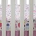Bedtime Originals Sugar Reed Aquatic Fitted Crib Sheet, Pink/Blue