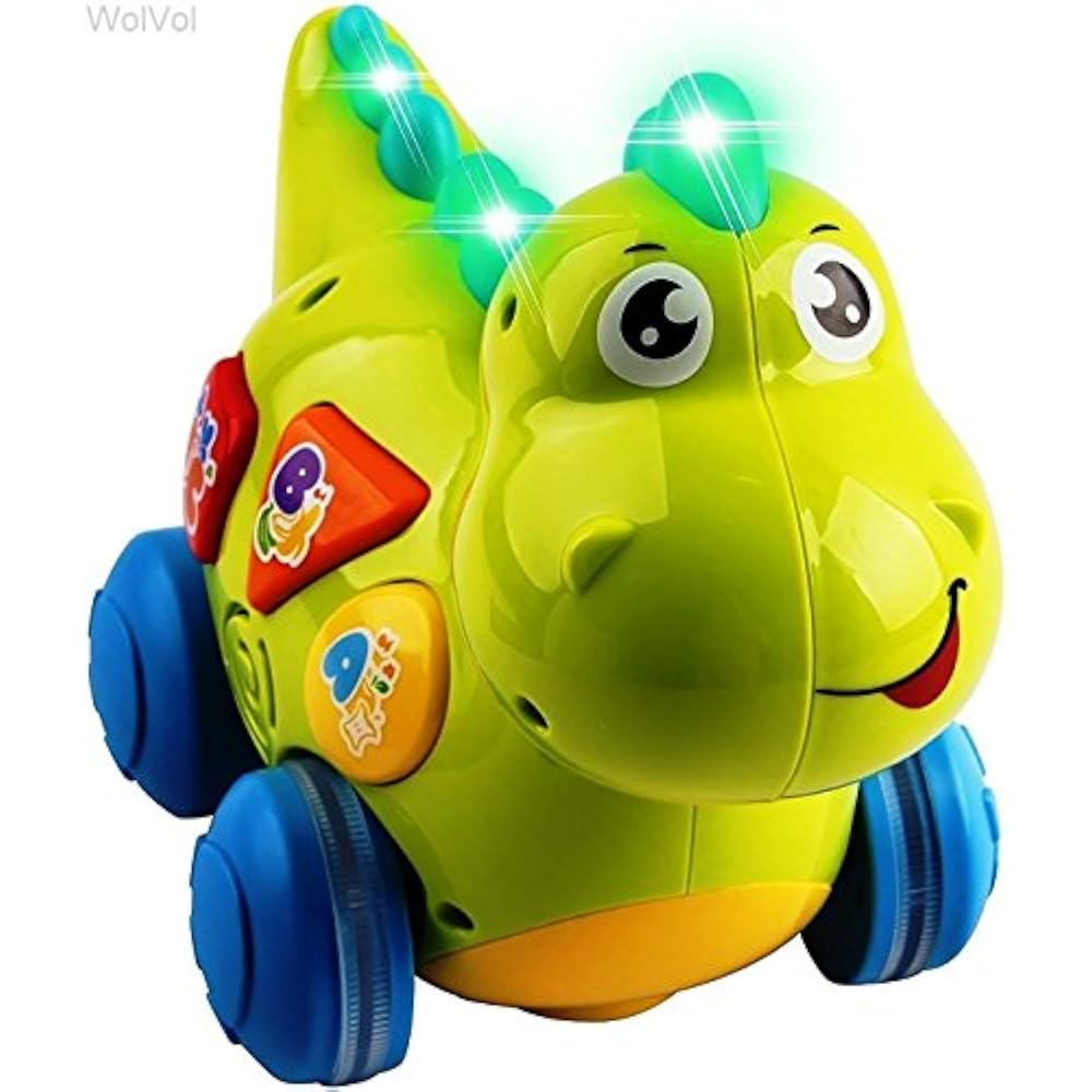 Talking Dinosaur Toy With Lights And Sounds Kids Teaching, Learning, Activity, eBay