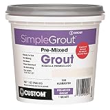 Custom, Alabaster PMG333QT 1-Quart Simple Premium Grout