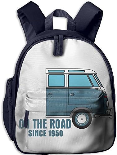 VW T1 Campervan On The Road Enamel Tin MugChildrens' Bowbag Toddler Preschool Backpack Children