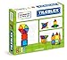Magformers Tileblox Rainbow 14-Piece Set - Magnetic Tiles Building Blocks, Educational Kit, STEM Toy Set - Magnetic Building Tiles for Kids to Develop Problem-Solving Abilities and Shape Recognition