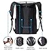 SEEHONOR Insulated Cooler Backpack Leakproof Soft Cooler Bag Lightweight Backpack Cooler with Bottle Opener for Lunch Picnic Hiking Camping Beach Fishing Travel Trips Silver, 30Cansthumb 4