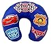 Disney/Pixar Cars Badges Blue Travel Neck Pillow with Lightning McQueen (Official Disney/Pixar Product)