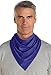 Coolibar UPF 50+ Unisex Sun Bandana - Sun Protective (One Size- Midnight Blue)