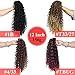 Kori Koli Afro Kinky Curly Clip In Hair Extension Japanese Synthetic fibers Hairpiece For Women (14