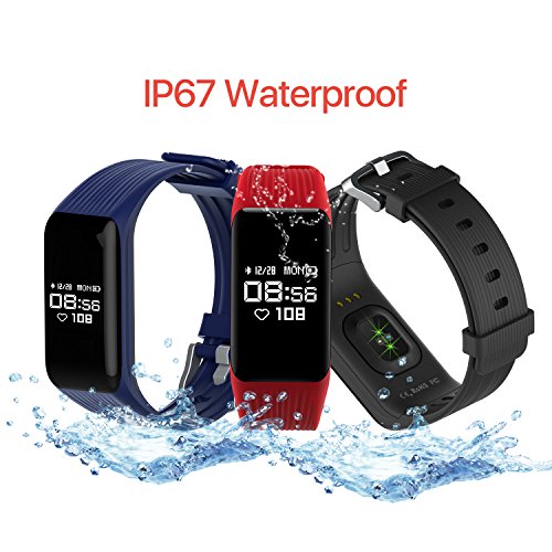 MGcool Fitness Tracker Smart Band Continuous Heart Rate Monitor, B3