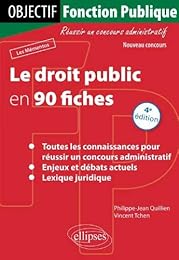 Le  droit public en 90 fiches