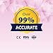Veratrue® Ovulation Prediction Test, 10 Count, Indicates Your Two Most Fertile Days of The Month, Over 99% Accurate, German Reagents, FDA-Approved, Individually Sealed Midstream Devices