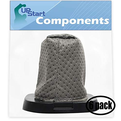 Upstart Battery 6-Pack Replacement F25 Filter for Dirt Devil - Compatible with Dirt Devil Vacuum, Dirt Devil F25, Dirt Devil 083405, Dirt Devil M083405, Dirt Devil F-25