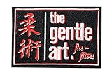 Jiu Jitsu Gi Patch BJJ THE GENTLE ART Iron-on Jiu Jitsu Gift Christmas