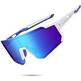 DUCO Polarized Sports Sunglasses for Men Women UV400 Protection Baseball Cycling Running Fishing Sunglasses DC0068