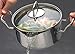 Norpro KRONA 3 Quart Vented Pot with Straining Lid, Stainless Steel