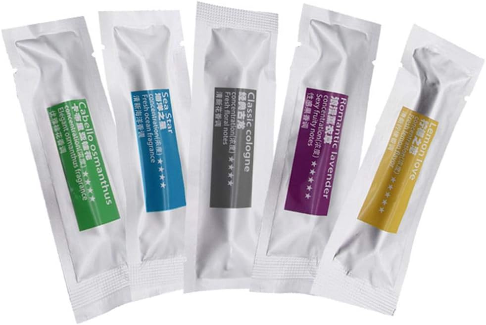 Car Air Freshener Sticks, Scented Stick Refill, Car Solid Aroma Stick Suitable for Vent Clip Freshener Diffusers 5 Different Scented, Car Air Outlet Aromatherapy Remove Odor
