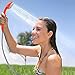 SinkTwice Pre-Charged and Ready to use USB Rechargeable Lithium Battery Operated Portable Camping Shower, Emergency Shower, Pet Shower, Row Boat Water Transfer Pump (not for Gasoline Bilge)