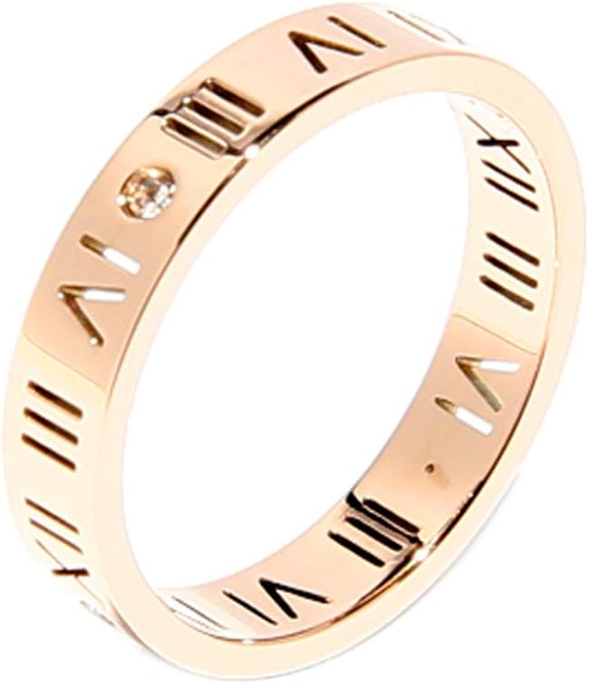 Arain Lifetime Love Rings for Women Valentine's Day Promise Engagement Wedding Titanium Stainless Steel High Polish Plain Dome Tarnish Resistant Band Size Comfort Fit Size 6-9