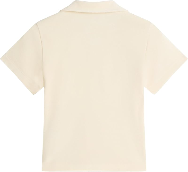 UK0UK00096 Chemise en Tissu éponge Unisexe pour Enfants, Beige (Calico), 10-12 Ans — photo 6 sur 6