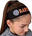 Volleyball TIE BACK Moisture Wicking Headband Personalized with the EMBROIDERED Name of Your Choice