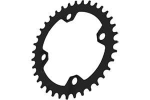 aqxreight Bicycle Chainring Aluminum Alloy 104 BCD 36T Round Single Bike Narrow Wide Chainring for Road Mountain Bike Accesso