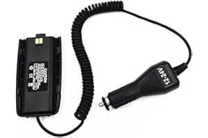 VMUKSAN TYT Car Charger Battery Eliminator for Walkie Talkie TYT TH-UV8000D/UV8000E 10w High Power