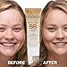 pūrlisse Perfect Glow BB Cream with SPF 30 - Matte Meets Dewy Finish - Enriched with Goji & Hawthorn Berry to Help Improve Skin Texture & Radiance - Fair (1.4 oz)