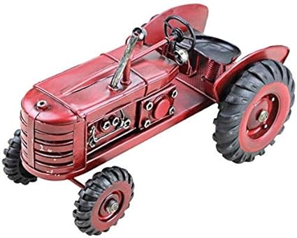 Hacer Tractor viejo adorno de Campo americano del modelo del coche del