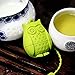 Owl Design Silicone Creative Tea Bag Reusable Tea Infuser Strainer Set Unique Cute Tea Set of 6PCS with Varying Bright Colors Best Gift in Kitchen of Home Or Offices ?-