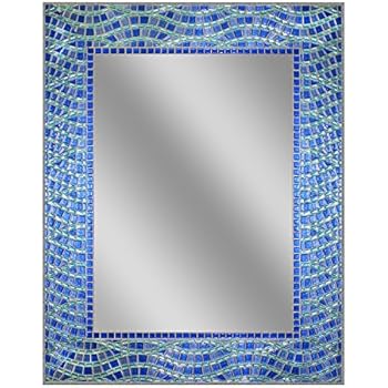 Head West 24 x 30 Blue Ocean Mirror, 24x30 inches