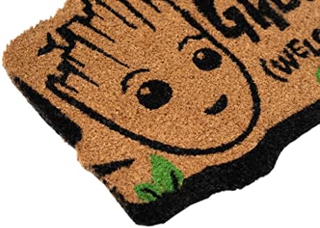 Marvel Groot Felpudo Entrada casa Fibra de Coco