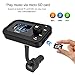 Firste In Car Bluetooth FM Transmitter Wireless MP3 Player Bluetooth Radio Audio Adapter Car Kit with 2.0