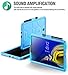Poetic Galaxy Tab S4 10.5 Case, TurtleSkin Series [Corner/Bumper Protection][Grip][Bottom Air Vents] Protective Silicone Case for Samsung Galaxy Tab S4 10.5 Inch (2018) - Blue