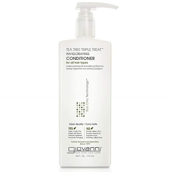 GIOVANNI TEA TREE TRIPLE TREAT INVIGORATING CONDITIONER –...