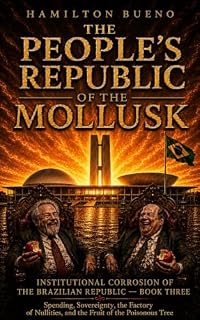Livro THE PEOPLE’S REPUBLIC OF THE MOLLUSK : BOOK THREE Spending and the Fallacy of the “Father of the Poor” The Factory of Nullities The Fruit of the Poisonous ... Corrosion of the Brazilian Republic)