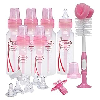 UPC 072239300794 product image for Dr Brown Natural Flow Pink Gift Set (B00NZHAAP0) | upcitemdb.com